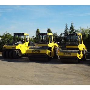 ROLO BOMAG BW212D LISO/PÉ DE CARNEIRO